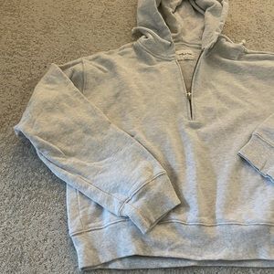 Current collection Aritzia Wilfred free grey hoodie. Size Large